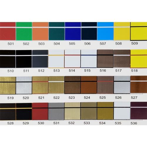 Laminato per incisione 600x400mm / 1,5mm | Vari colori